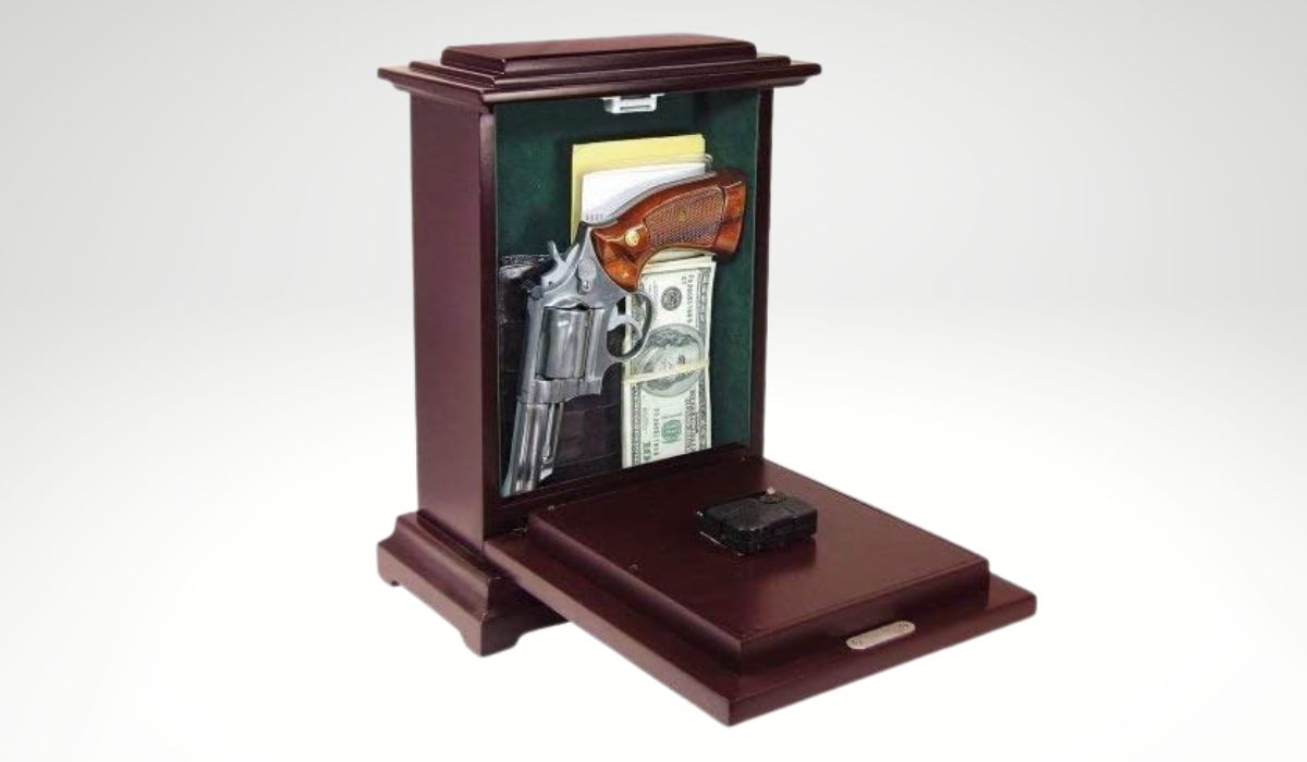 Mantle Clock Safe Concealment Hidden Storage Compartment